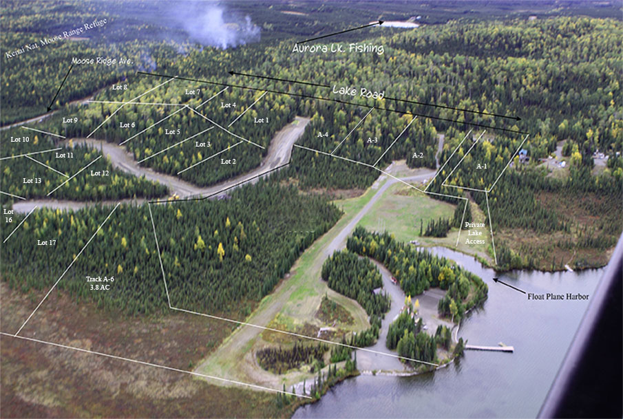 Aerial Plat of Mountain Lake Meadows