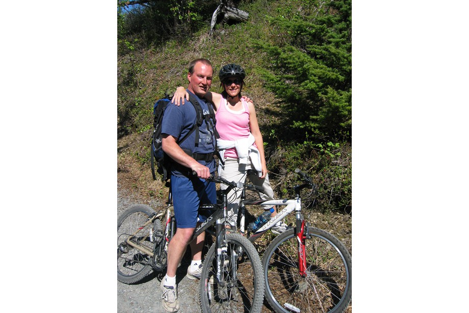 Biking for fun on the Kenai Peninsula